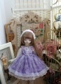 AF8679【Xmya】Blythe,SD/DD,MSD,幼SD洋服2点セット|ドレス|◆ドール洋服（種類別）