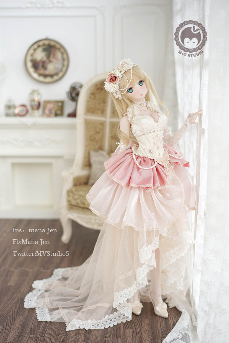 AF8763【mu】1/3SD16女，DD（L）,DDDY用洋服10点セット