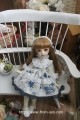 AF8768【Xmya】SD/DD,Blythe,MSD,幼SD洋服2点セット|ドレス|◆ドール洋服（種類別）