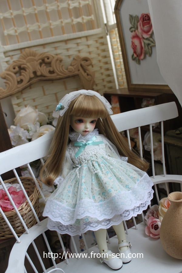AF8775【Xmya】1/3SD/DD,Blythe,MSD,幼SD洋服2点セット