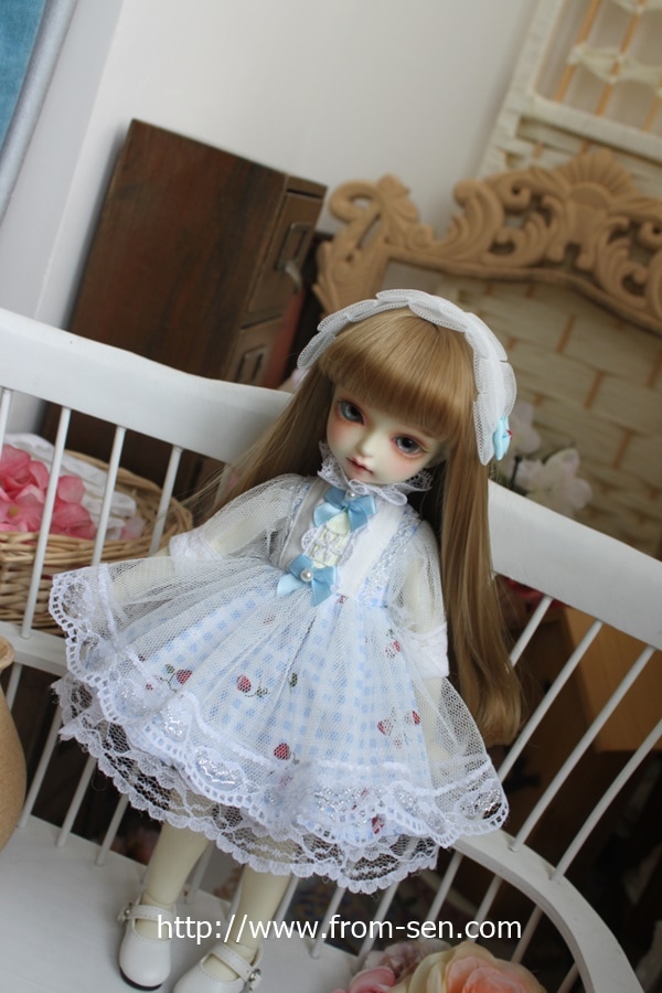 AF8776【Xmya】1/3SD/DD,Blythe,MSD,幼SD洋服2点セット
