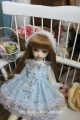 AF8780【Xmya】SD/DD,Blythe,MSD,幼SD洋服2点セット|ドレス|◆ドール洋服（種類別）