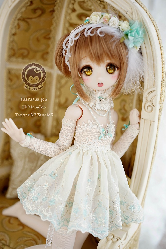 AF8831【mu】MDD用セクシー ランジェリー7点セット