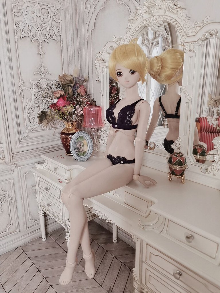 KM1341【keke】1/3SD,DD（L,M）,DDDYランジェリーセット