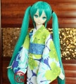 AF8875【MOMO】MSD，SD/DD/SD13女用 浴衣|ゆかた|◆ドール洋服（種類別）