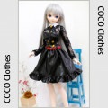 AF8905【keke】MSD、SD/DD,DDDY用洋服2点セット|女の子カジュアル服|◆ドール洋服（種類別）
