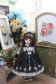 AF8940【Xmya】Blythe,MSD,幼SD洋服2点セット|ドレス|◆ドール洋服（種類別）