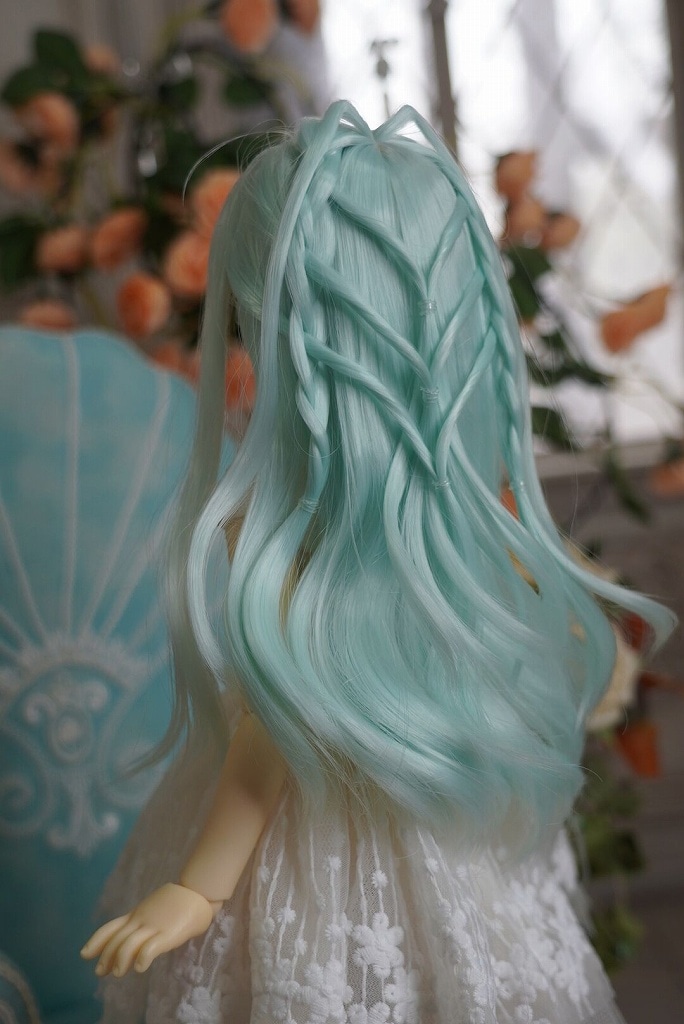 U-4022【アレンジウィッグ】1/4１点限定、MSD(頭囲17~19cm)用ウィッグ