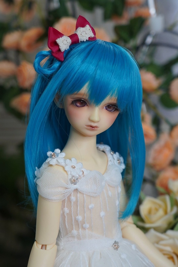 U-4027【アレンジウィッグ】1/4１点限定、MSD(頭囲17~19cm)用ウィッグ