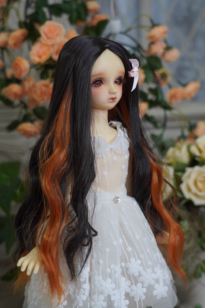 U-4038【QH】1/4MSD(頭囲17~19cm)用ウィッグ