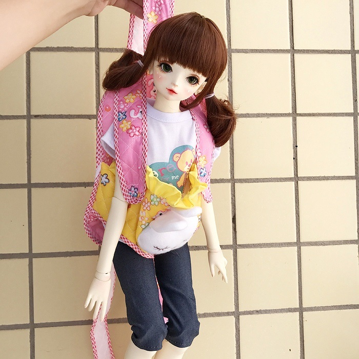 km1367【SEN】1/4,1/3ドール専用、おんぶ紐