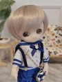U-1229 【sen】オビツ11用ウィッグ（4.5インチ）|1/8、1/12|◆ドールウィッグ
