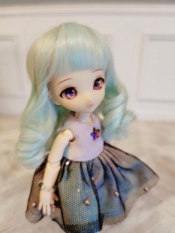 即納品U-1206【sen】オビツ11用ウィッグ（4インチ）