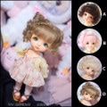 U-8026【mini】1/8，オビツ11（5-6インチ）用ウィッグ|1/8、1/12|◆ドールウィッグ