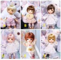 U-8032【mini】1/8，オビツ11（5-6インチ）用ウィッグ|1/8、1/12|◆ドールウィッグ