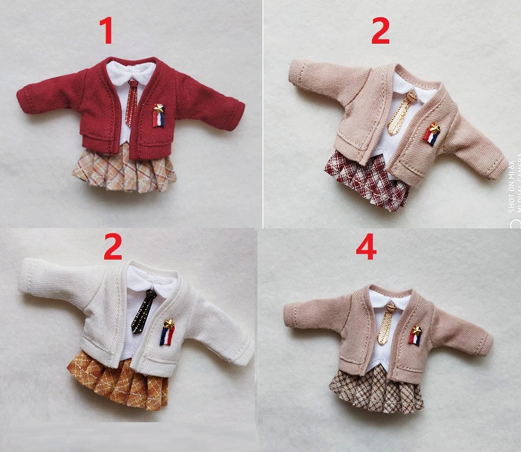 y1055【WPH】オビツ11 用洋服