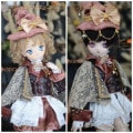 即納品AF8984【暗闇】MSD/MDD用洋服7点セット(半ズボンセット)