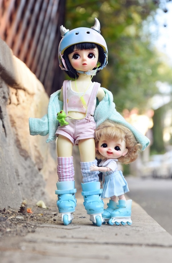 x1050【DZZ】1/4  1/6  1/12ドール用ローラースケート