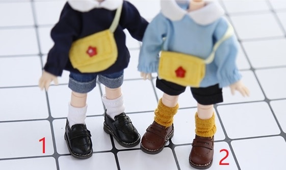 x1021【xyz】1/12ドール・オビツ11用靴　