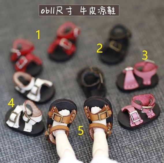 x1040【xyz】1/12ドール・オビツ11用靴　