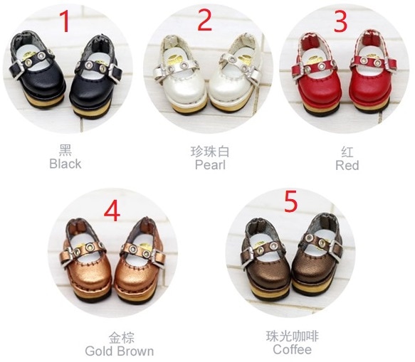 x1126【xyz】1/12ドール・オビツ11用靴　