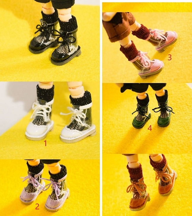 x1118【xyz】1/12ドール・オビツ11用靴　
