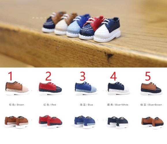 x1111【xyz】1/12ドール・オビツ11用靴　