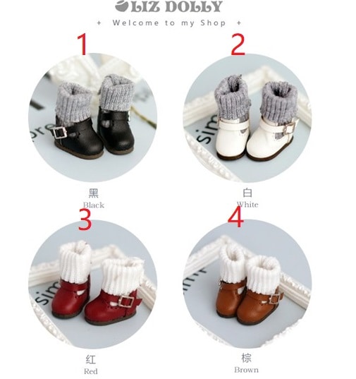 x1113【xyz】1/12ドール・オビツ11用靴　