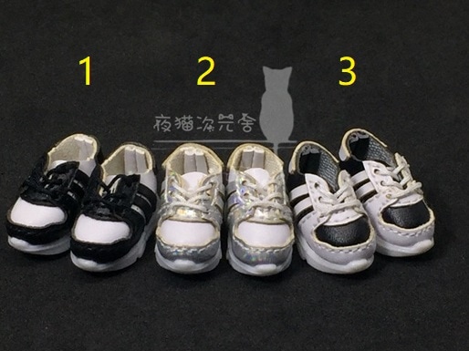 x1105【xyz】1/12ドール・オビツ11用靴　