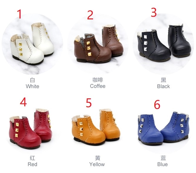 x1095【xyz】1/12ドール・オビツ11用靴　