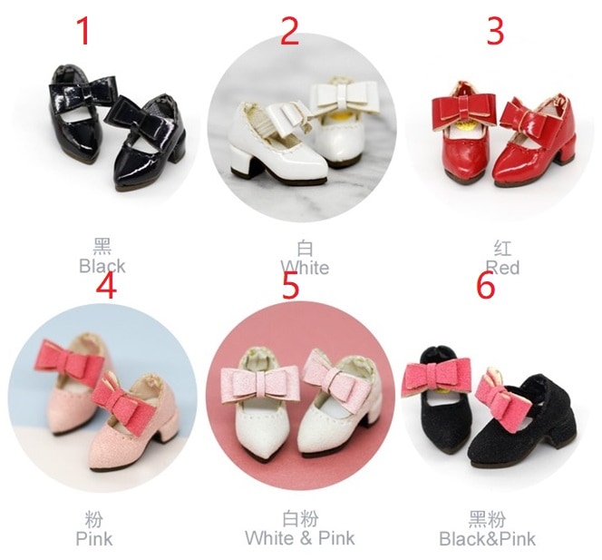 x1098【xyz】1/12ドール・オビツ11用靴　