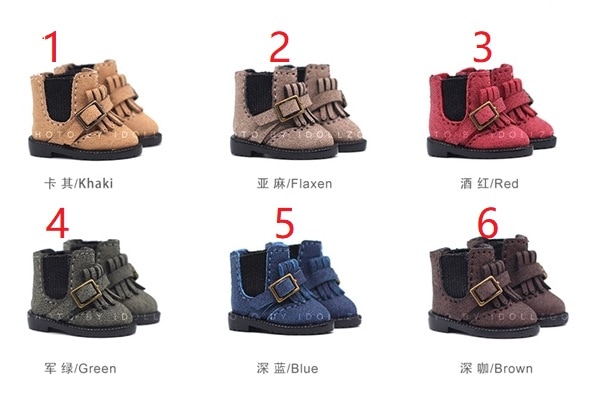 x1093【xyz】1/12ドール・オビツ11用靴　