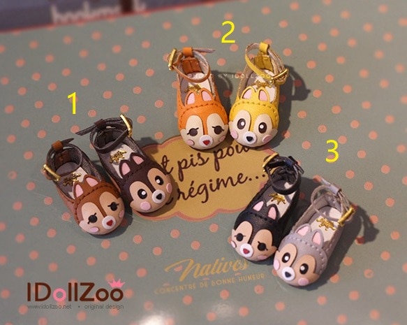 x1129【xyz】1/12ドール・オビツ11用靴　