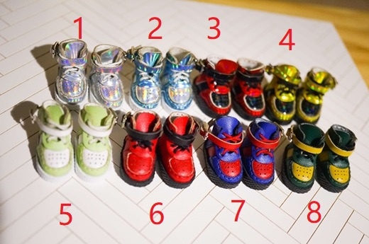 x1077【xyz】1/12ドール・オビツ11用靴　