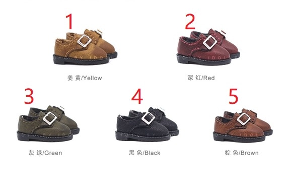 x1070【xyz】1/12ドール・オビツ11用靴　