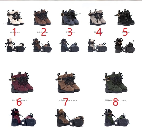 x1064【xyz】1/12ドール・オビツ11用靴　