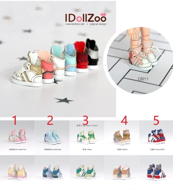 x1067【xyz】1/12ドール・オビツ11用靴　