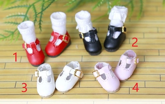 x1215【xyz】1/12ドール・オビツ11用靴　