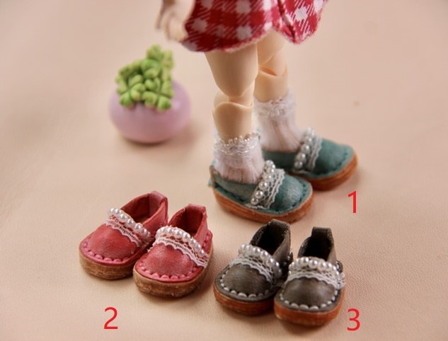 x1207【xyz】1/12ドール・オビツ11用靴　