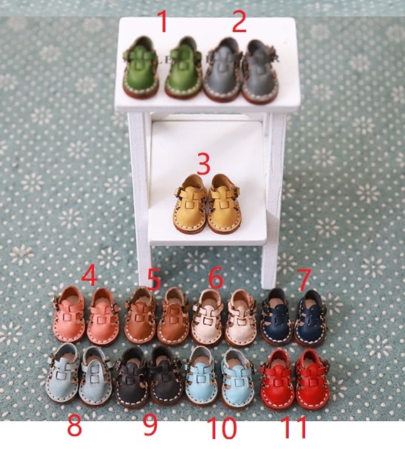x1209【xyz】1/12ドール・オビツ11用靴　