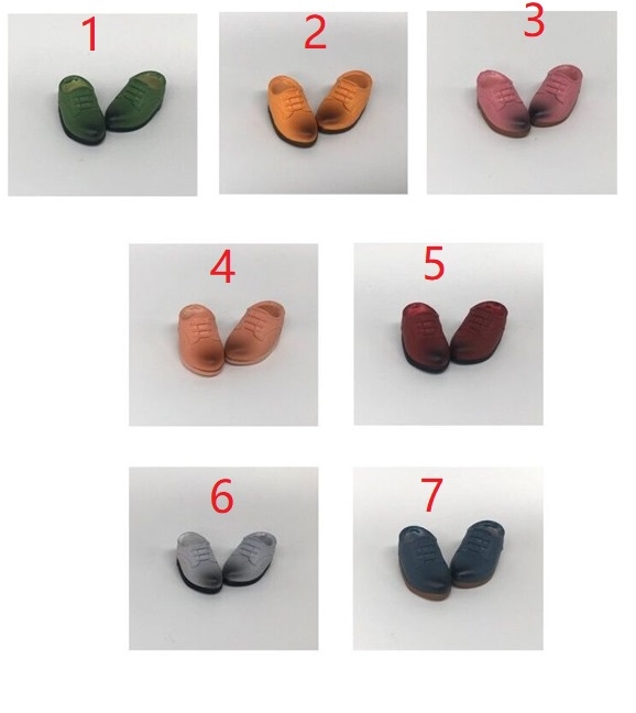 x1174【xyz】1/12ドール・オビツ11用靴　