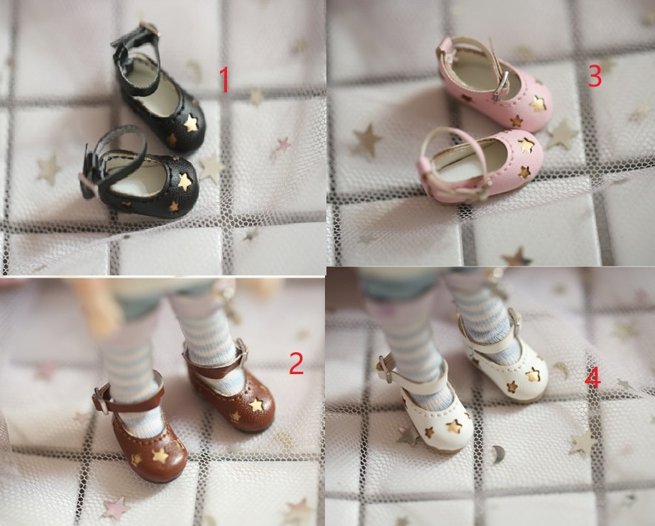 x1177【xyz】1/12ドール・オビツ11用靴　