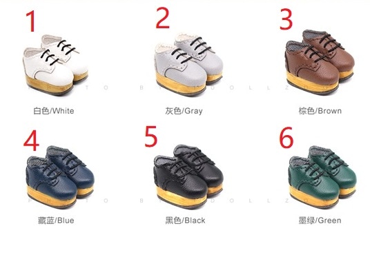 x1182【xyz】1/12ドール・オビツ11用靴　