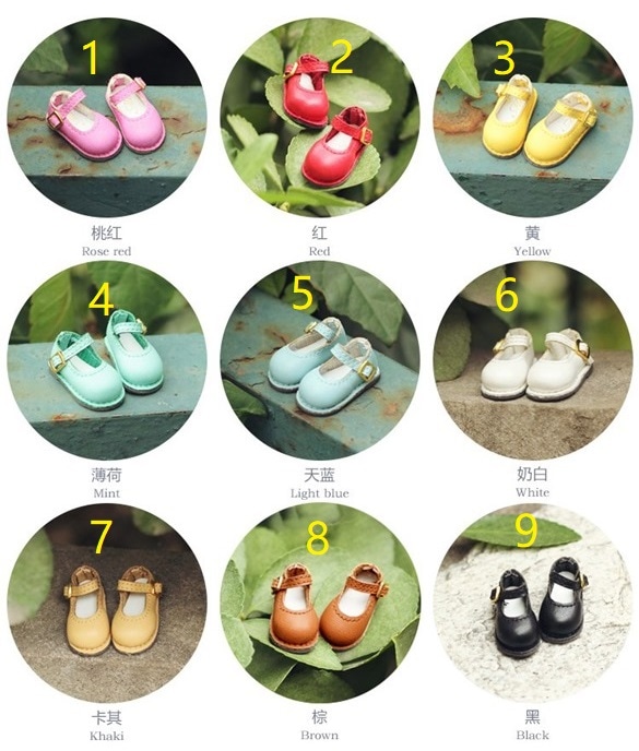 x1168【xyz】1/12ドール・オビツ11用靴　