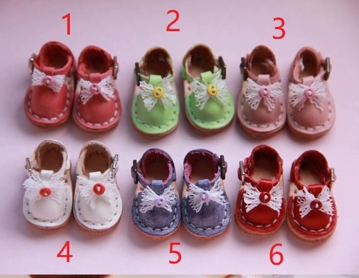 x1181【xyz】1/12ドール・オビツ11用靴　