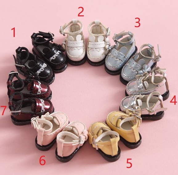 x1164【xyz】1/12ドール・オビツ11用靴　