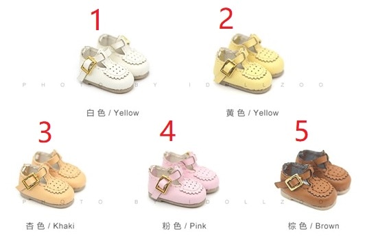 x1143【xyz】1/12ドール・オビツ11用靴　