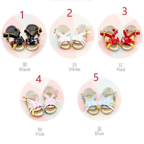 x1161【xyz】1/12ドール・オビツ11用靴　