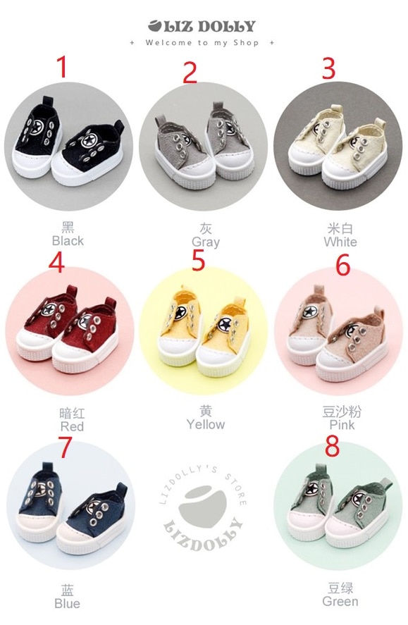 x1148【xyz】1/12ドール・オビツ11用靴　