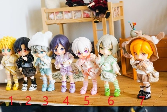 x1135【xyz】1/12ドール・オビツ11用靴　